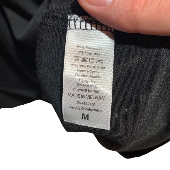 LuLaRoe Carly Black Medium NWOT - Picture 5 of 6